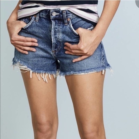 Agolde Parker Vintage Cutoff Short In 